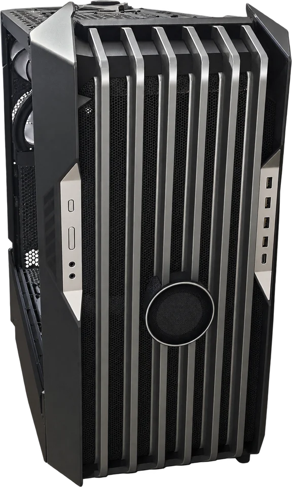 High-end workstation built by Sun G Computers, Vijayawada, in a Cooler Master HAF full-tower case